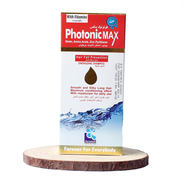 Buy Photonic MAX Shampoo 120ml For Hair Fall Prevention By Pharma Health With Best Price In Pakistan - AAB Fashion Galleria