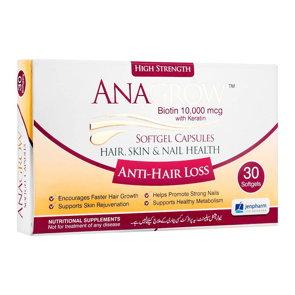 Jenpharm Anagrow Soft Gel Capsules 30 Softgels