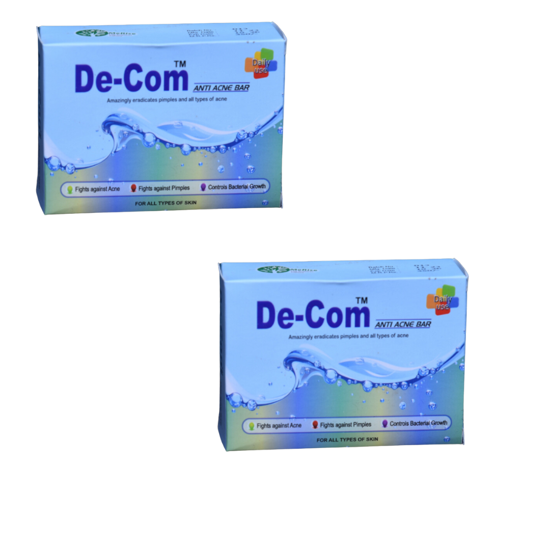 Buy De-Com Anti Acne Bar For All Types of Skin By Emerise with Best Price In Pakistan