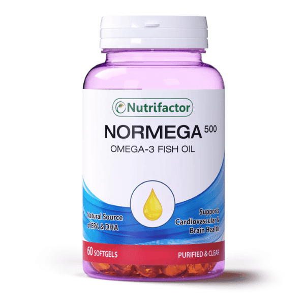 Buy Nutrifactor Normega 500 60 Softgels - AAB Fashion Galleria