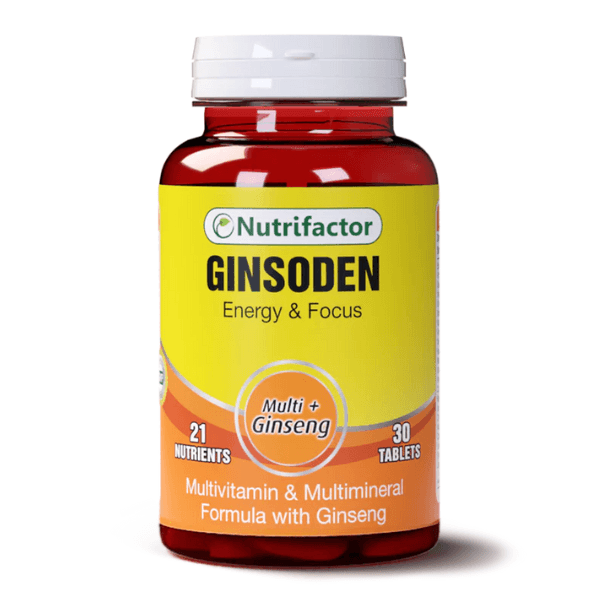 Buy Nutrifactor Ginsoden 30 Tablets - AAB Fashion Galleria