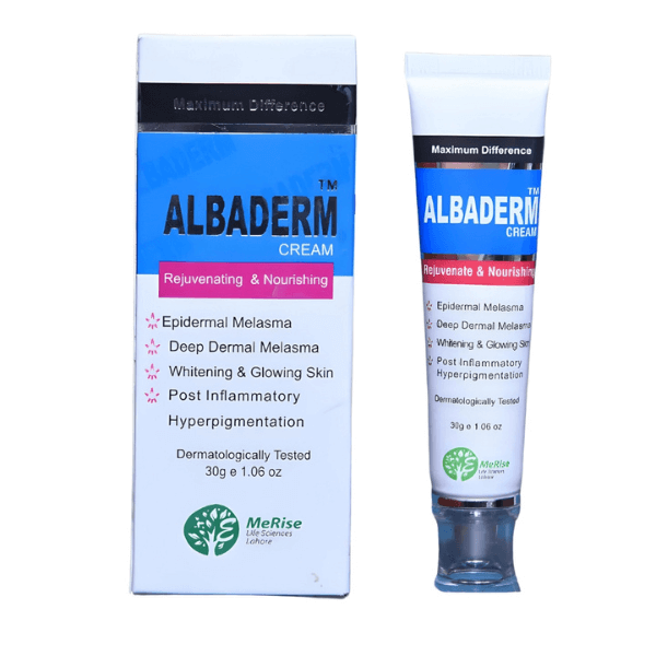 Buy Albaderm Face Whitening Cream 30g For Rejuvenate & Nourishing By Emerise With Best Price in Pakistan - AAB Fashion Galleria