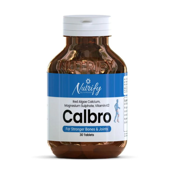 Nutrify CALBRO | For Stronger Bones & Joints 30 Tablets