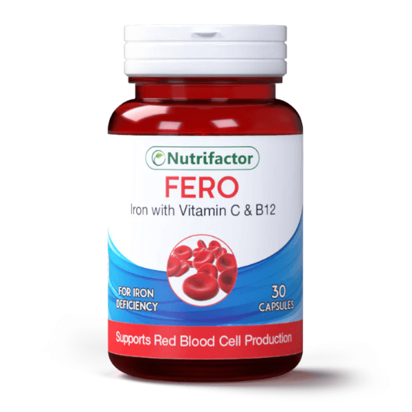 Buy Nutrifactor Fero 30 Capsules - AAB Fashion Galleria