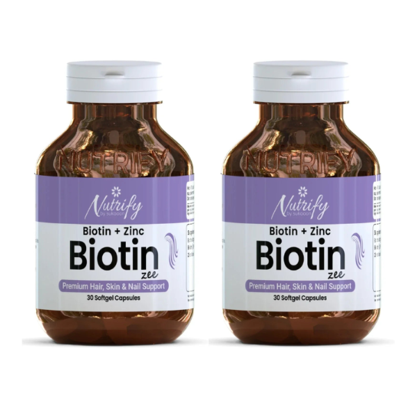 Nutrify BIOTIN ZEE | Premium Hair, Skin & Nails Support