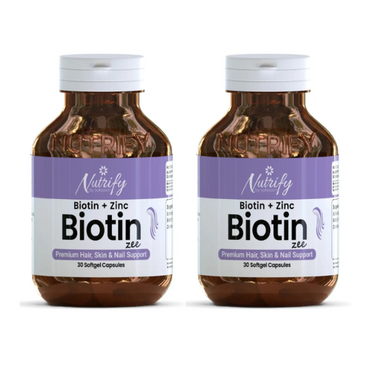 Nutrify BIOTIN ZEE | Premium Hair, Skin & Nails Support