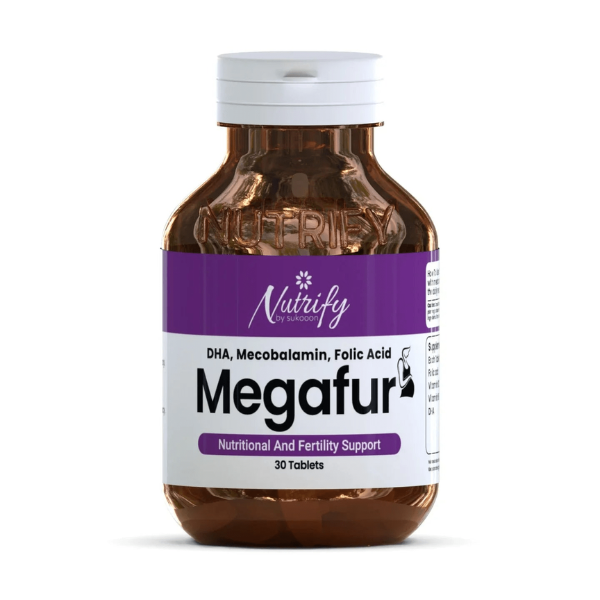 Nutrify MEGAFUR | Nutritional & Fertility Support 30 Tablets