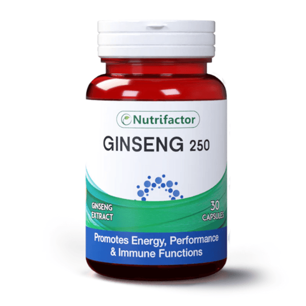 Buy Nutrifactor Ginseng 250 30 Capsules - AAB Fashion Galleria