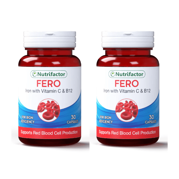 Buy Nutrifactor Fero 30 Capsules - AAB Fashion Galleria