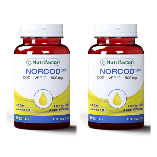 Buy Nutrifactor Norcod 500 60 Softgels - AAB Fashion Galleria