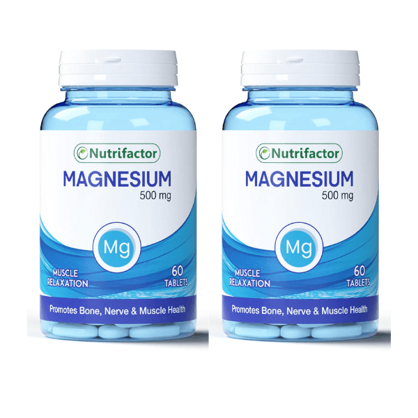 Buy Nutrifactor Magnesium 500 Mg 60 Tablets - AAB Fashion Galleria