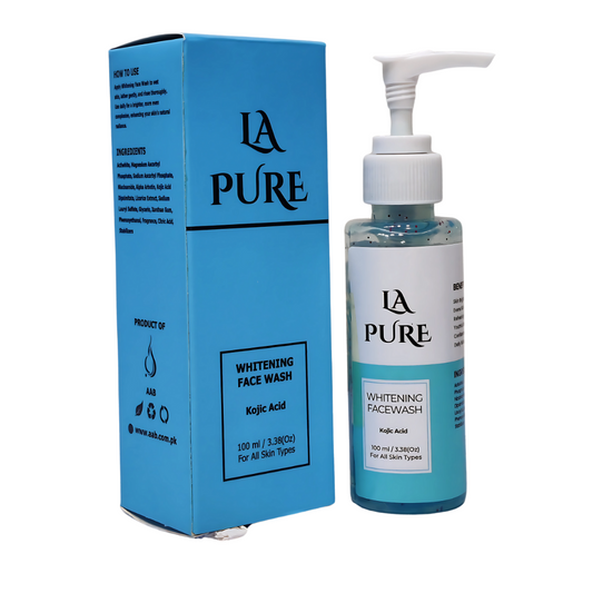 Buy whitening facewash For skin whitening  by La Pure Online Best Price in Pakistan