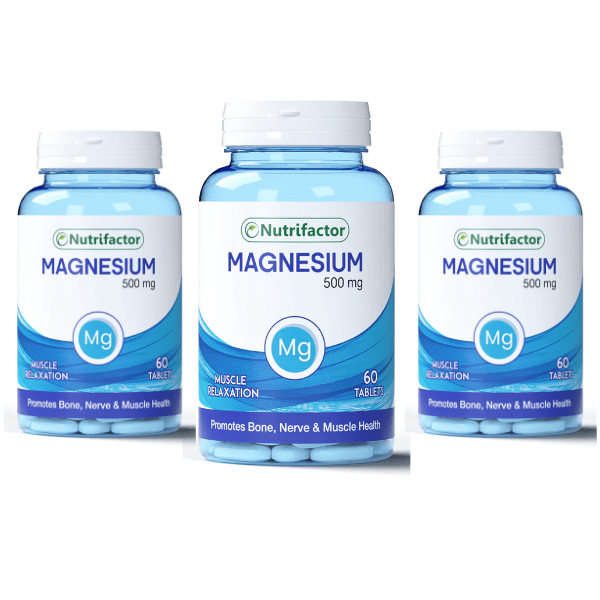 Buy Nutrifactor Magnesium 500 Mg 60 Tablets - AAB Fashion Galleria