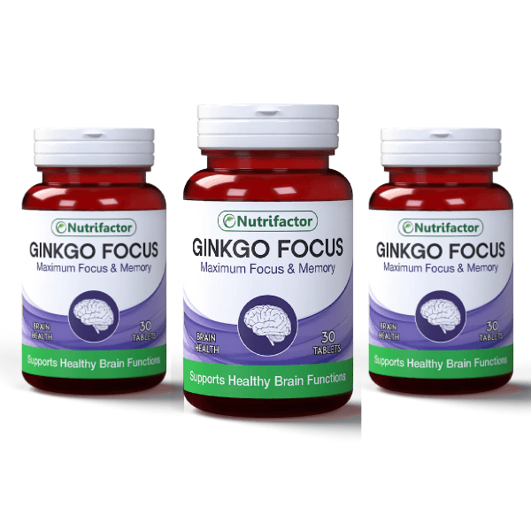 Buy Nutrifactor Ginkgo Focus 30 Tablets - AAB Fashion Galleria