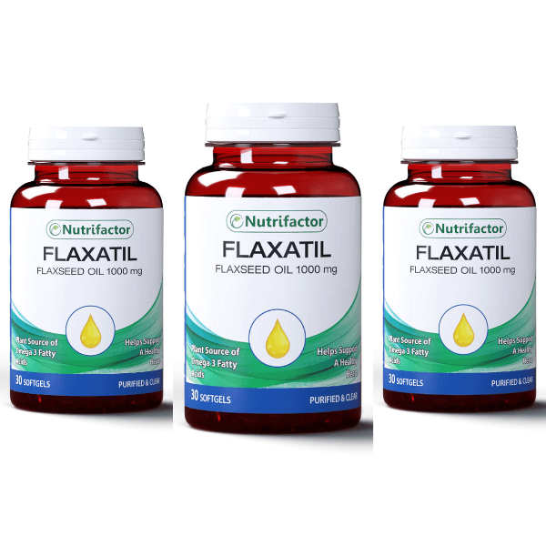 Buy Nutrifactor Flaxatil 30 Softgels - AAB Fashion Galleria