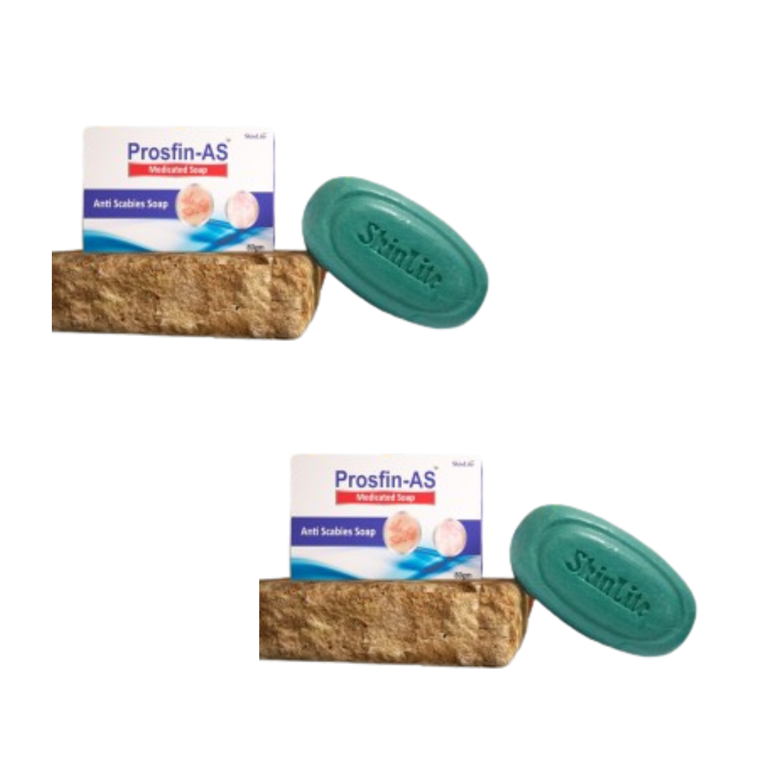 Buy Prosfin-AS Anti-Scabies Soap 80gm For Anti Scables by Skinlite with Best Price In Pakistan