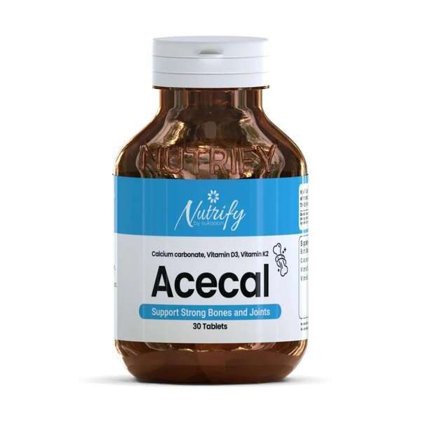 Nutrify ACECAL | Supports Stronger Bones & Joints - 30 Tablets