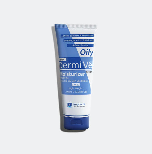 Buy Dermive Oily Moisturizer 100ml For Dry skin, combination skin By Jenpharm With Best Price In Pakistan - AAB Fashion Galleria