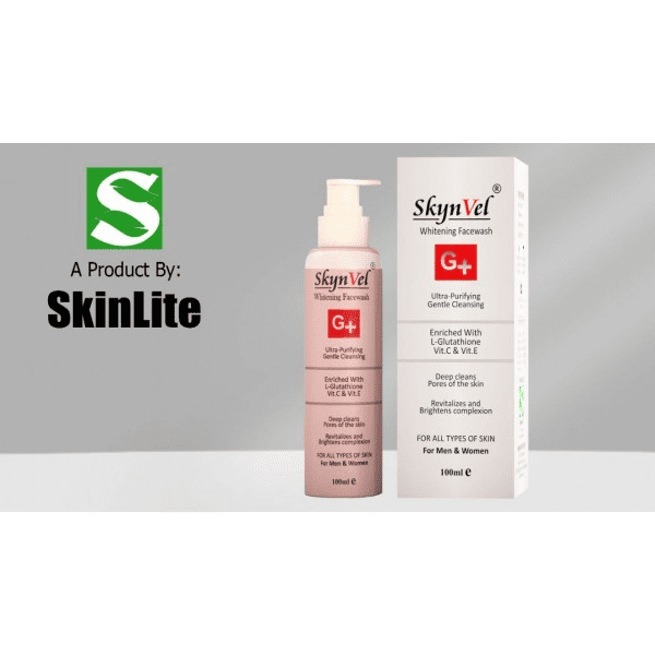 Buy SkynVel Whitening Facewash G+ Skinlite 100ml For Whitening Facewash By Skinlite with Best Price In Pakistan - AAB Fashion Galleria