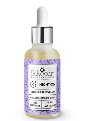 Buy NIGHT ON Oil 30ml For Better Sleep By Sukoon with Best Price In Pakistan