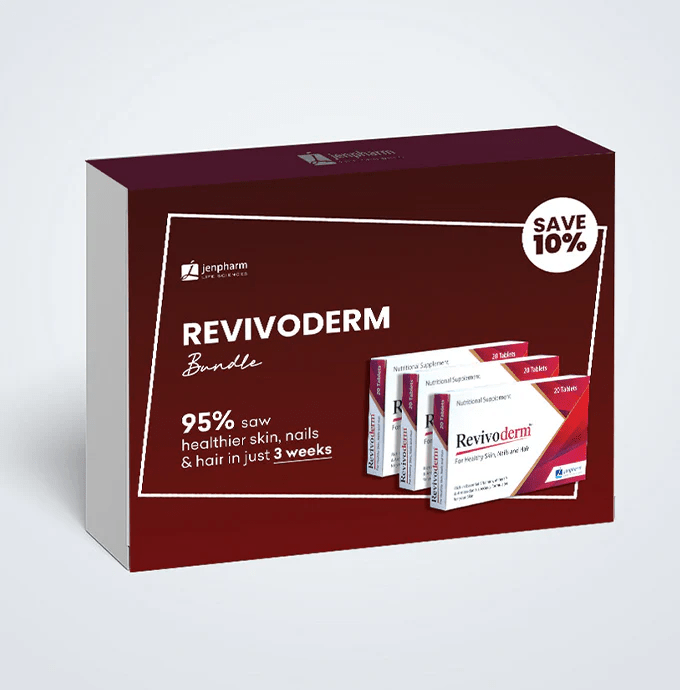 Jenpharm REVIVODERM Boosts Immunity | Healthy Skin, Hair & Nails 60 Tablets